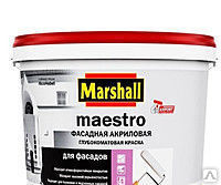 Краска фасадная Marshall Maestro, 10 л