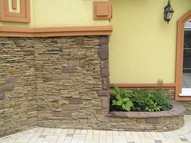 Камень   песчаник для облицовки фасада