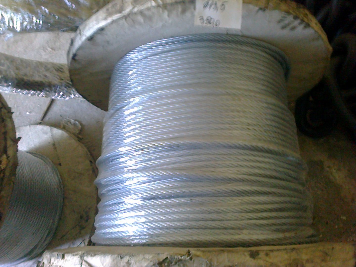 2мм (бухта 200м). канат ож. канат ож. канат стальной арматурный 1x7. канат ож.