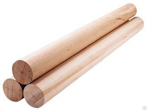 Шкант деревянный для соединения деталей мебельный 24/25 * 300 мм