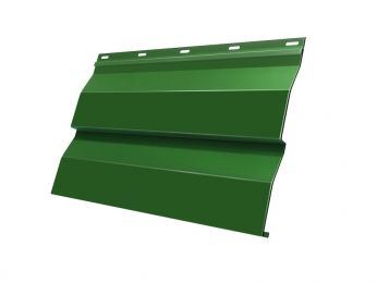 Корабельная доска Металлические фасады (Зеленая Листва) RAL 6002