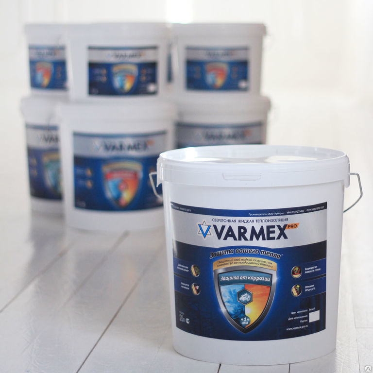 Теплоизоляция жидкая универсальная морозостойкая Varmex
