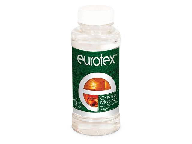 Масло для защиты полка EUROTEX - Сауна бесцветное 0,8 л Рогнеда