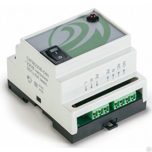 Программируемый логический контроллер СКПВ220В-DIN