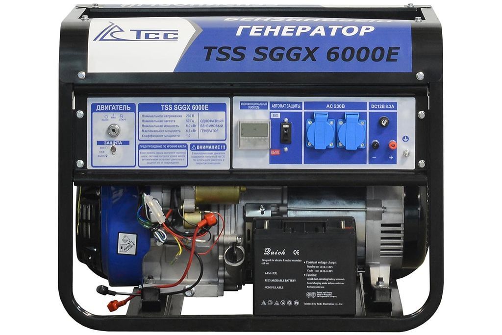 Бензогенератор TSS SGGX 6000E