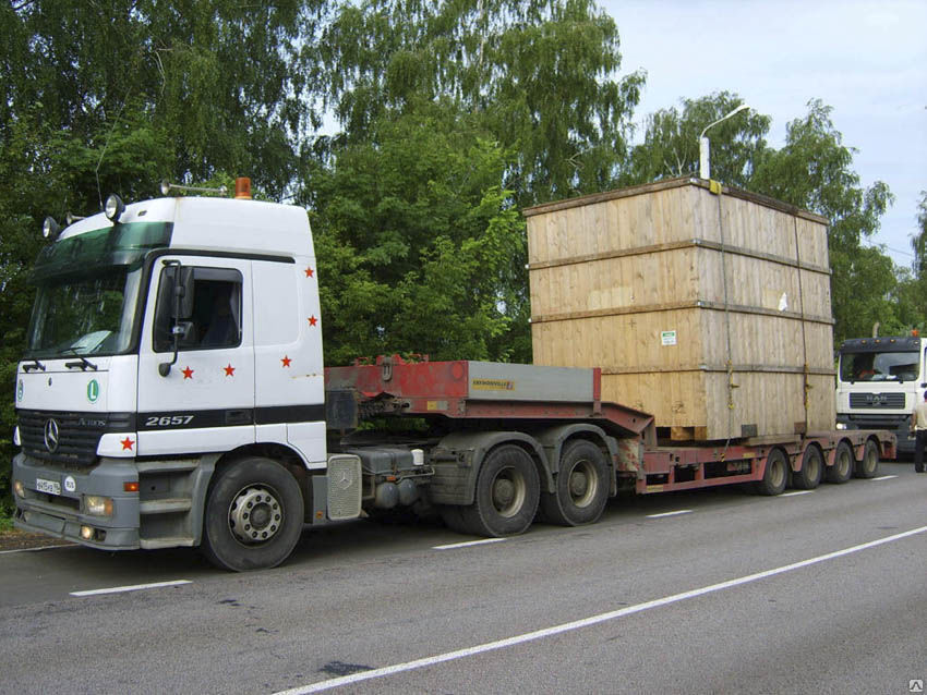 Доставка крупногабаритных грузов по России