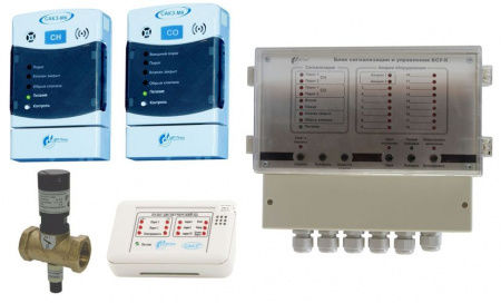Система автоматического контроля загазованности САКЗ-МК-3 DN 20 НД (диспетч.котельной)