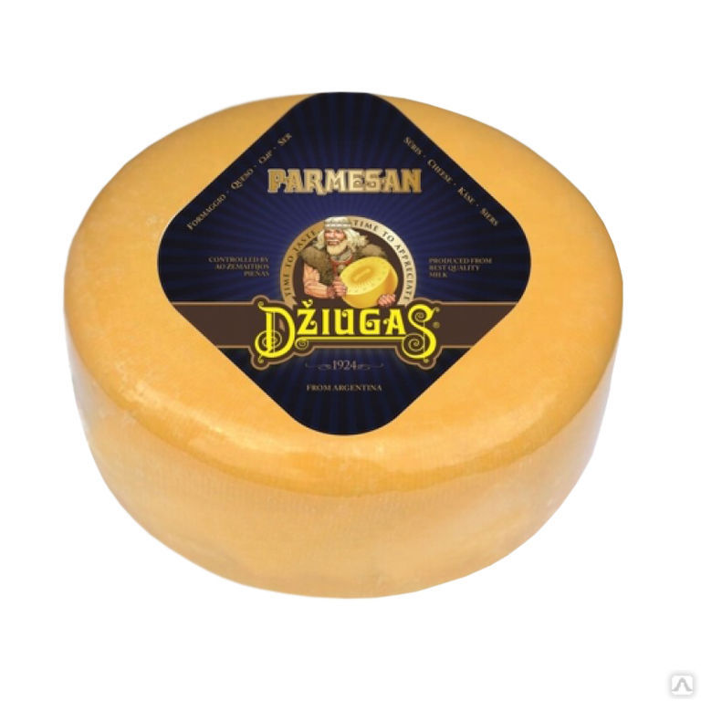 Сыр твердый Пармезан Джугас 40% круг