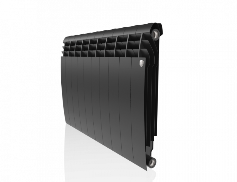 Радиатор биметаллический Royal Thermo BiLiner 500 Noir Sable - 10 секций rklm-00715