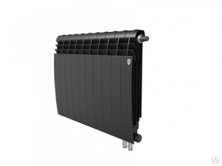 Радиатор биметаллический Royal Thermo BiLiner 500 /Noir Sable VR - 10 секций rklm-01157 