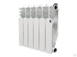 Радиатор биметаллический Royal Thermo Revolution Bimetall 350 – 6 секций rklm-01317 