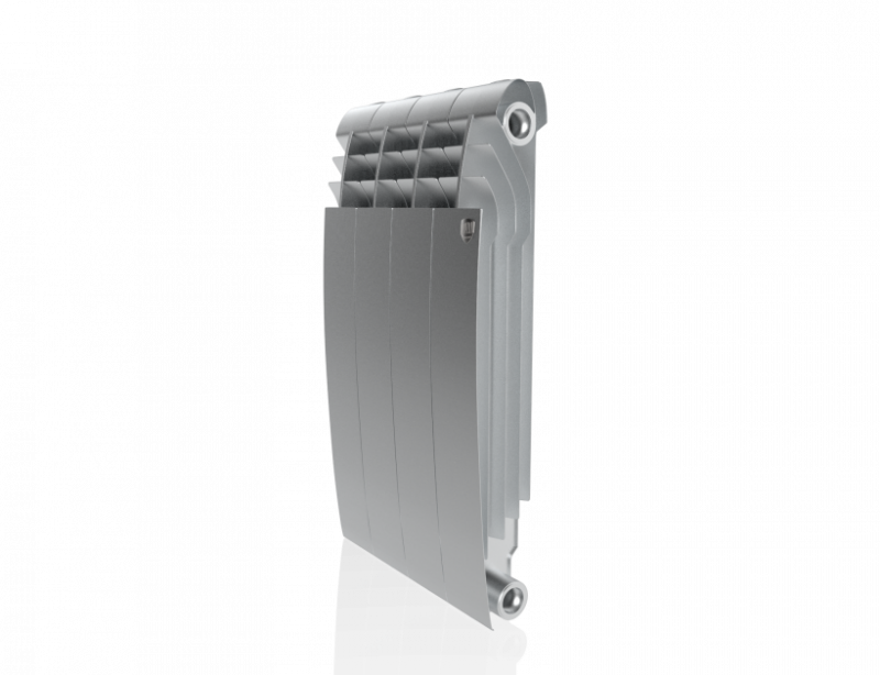 Радиатор биметаллический Royal Thermo BiLiner 500 Silver Satin - 4 секции rklm-01375