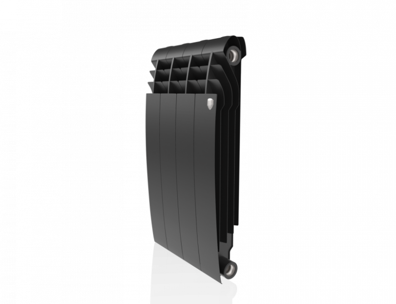 Радиатор биметаллический Royal Thermo BiLiner 500 Noir Sable - 4 секции rklm-01432