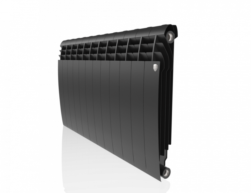 Радиатор биметаллический Royal Thermo BiLiner 500 Noir Sable - 12 секций rklm-01505