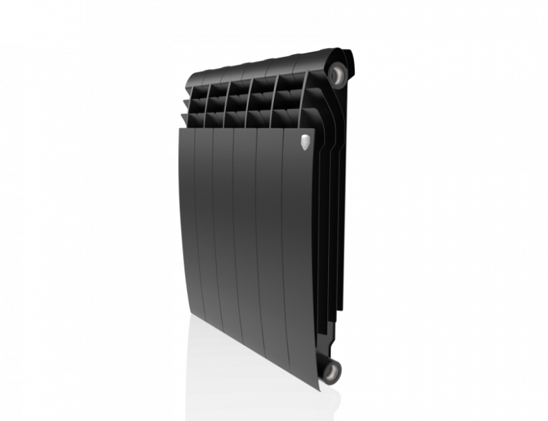 Радиатор биметаллический Royal Thermo BiLiner 500 Noir Sable - 6 секций rklm-01507