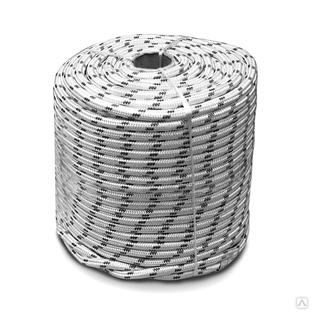 Веревка плетеная полиамидная 24 пряди 18 мм /50 м 