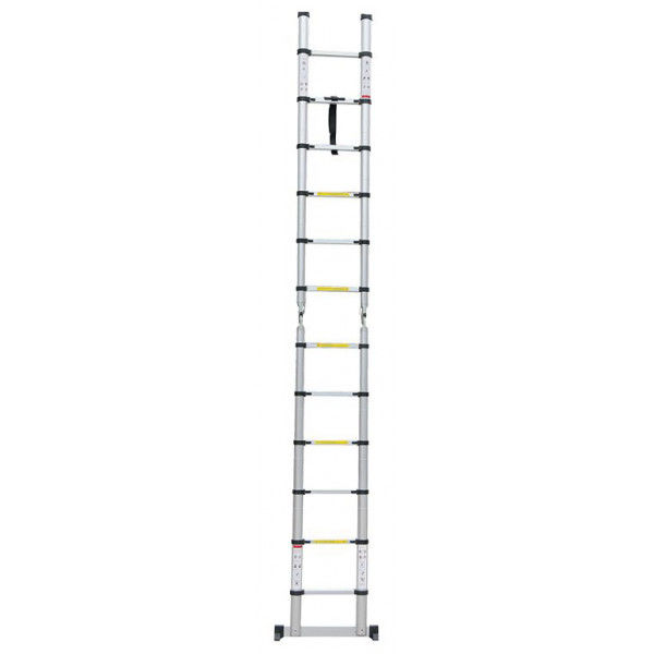 Лестница-стремянка телескопическая МИ 9 ступеней 6,4м