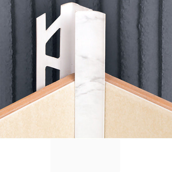 Профиль для плитки ИДЕАЛ внутренний 10 мм, белый (длина 2,5 м.п.)