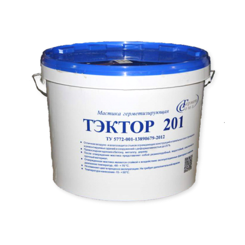 ТЭКТОР 201 двухкомпонентный полиуретановый отверждающийся герметик 12кг