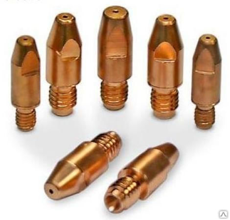 Наконечник сварочный к полуавтомату М6*28*0,8(1,0)(1,2)(1,6), цена в ...