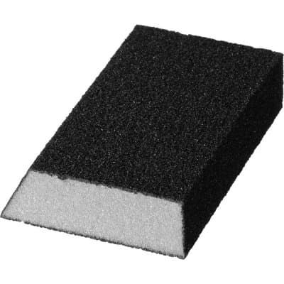Губка шлифовальная STAYER "MASTER" угловая, зерно - оксид алюминия, Р80, 100 x 68 x 42 x 26 мм, средняя жесткость 3561-0
