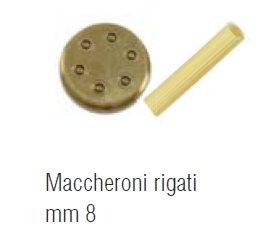 Пресс-форма Sirman Maccheroni Rigati 8 ММ для аппарата Sirman Sinfonia 28184077