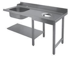 Стол для грязной посуды Apach 1800ММ 75443