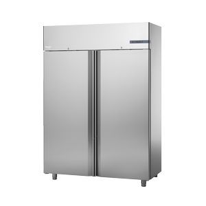 Шкаф морозильный 1400 литров без агрегата Apach Chef Line Lcfm140Md2Gr со стеклянной дверью