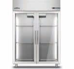 Шкаф холодильный 1400 литров Apach Chef Line Lcrm140Nd2G со стеклянной дверью
