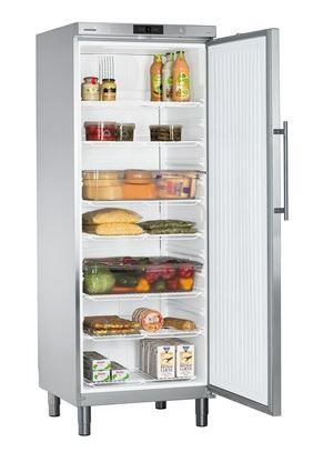 Шкаф холодильный с глухой дверью Liebherr Gkv 6460 нерж