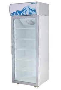 Шкаф холодильный со стеклом Polair Dm105-S версия 2.0