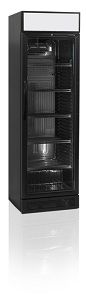 Шкаф холодильный со стеклом Tefcold Cev425Cp-Black