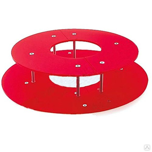 Этажерка для фонтана для шоколада D520Мм H160Мм, пластик, цвет красный Chocoring 