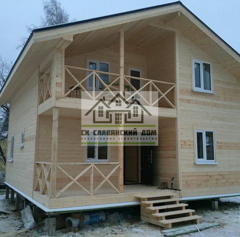 Каркасный дом 10Х10 «ШТУТГАРД», проект дома с фото и ценами