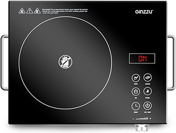 Настольная плита Ginzzu HCC-171 черный