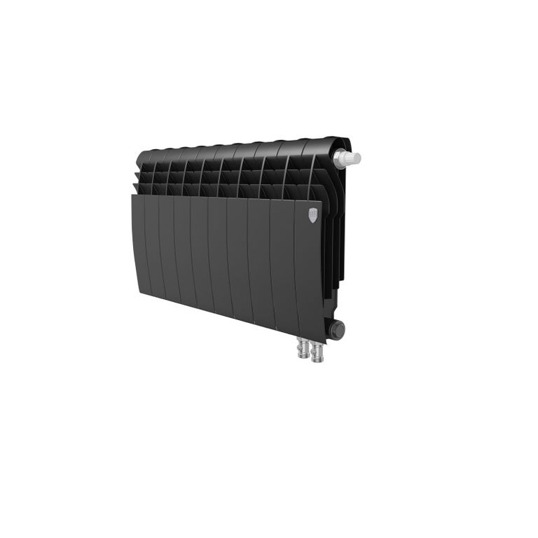 Радиатор биметаллический Royal Thermo BiLiner 350 /Noir Sable VR - 10 секций rklm-00984