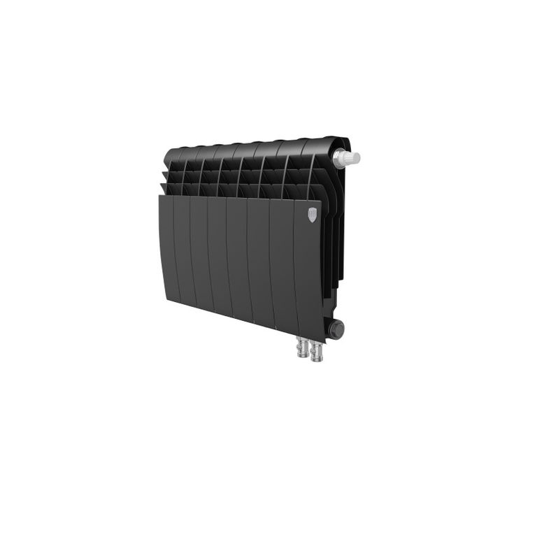 Радиатор биметаллический Royal Thermo BiLiner 350 /Noir Sable VR - 8 секций rklm-01011