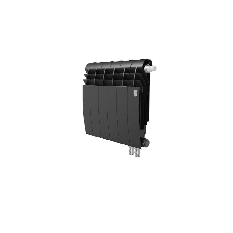 Радиатор биметаллический Royal Thermo BiLiner 350 /Noir Sable VR - 6 секций rklm-01021