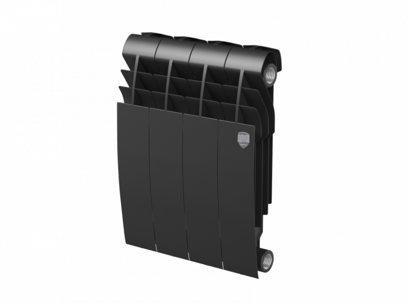 Радиатор биметаллический Royal Thermo BiLiner 350 /Noir Sable - 4 секции rklm-01128