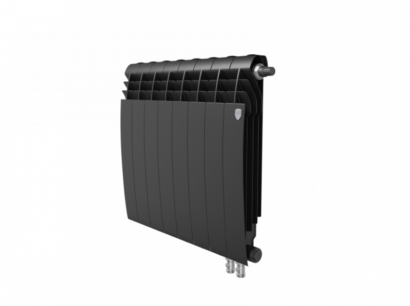 Радиатор биметаллический Royal Thermo BiLiner 500 /Noir Sable VR - 8 секций rklm-01151