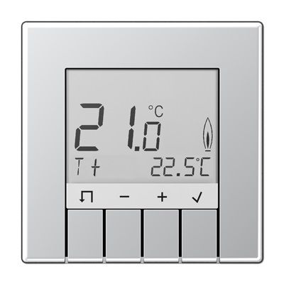 Комнатный контроллер с дисплеем стандарт , 10А, 230V для имерения и регулировки комнатной температуры и температуры пола