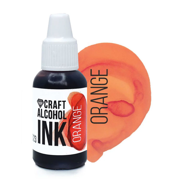 Алкогольные чернила Craft Alcohol INK Orange, 20мл