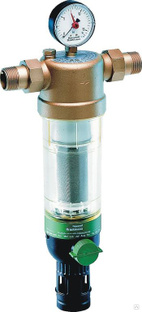 Фильтр сетчатый для холодной воды с обратной промывкой Honeywell F76S-1AA е1433 