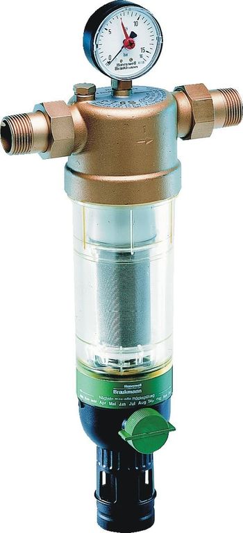 Фильтр сетчатый для холодной воды с обратной промывкой Honeywell F76S-1AA е1433