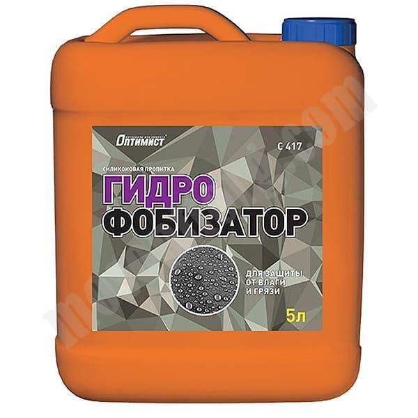 Гидрофобизатор для защиты от влаги и грязи, Оптимист С417, 10 л С-000136582