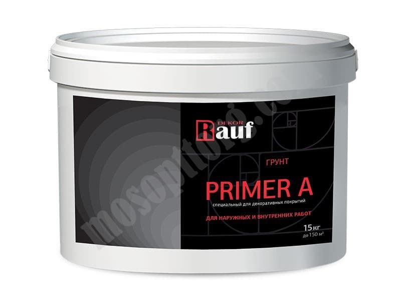 Грунт PRIMER A специальный для декоративных покрытий 15кг "Оптимист" 44 шт/пал. С-000118013