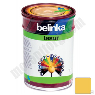 Лазурное покрытие для защиты древесины "Belinka Lasur", сосна (№13), 1л С-000116849 BELINKA 