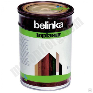 Лазурное покрытие для защиты древесины "BELINKA TOPLASUR" Бесцветная (№12) 1л С-000116867 