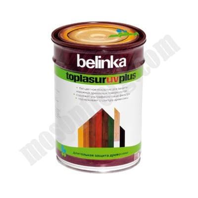 Лазурное покрытие для защиты древесины "BELINKA TOPLASUR UV PLUS" 1 л. /51200 С-000120747