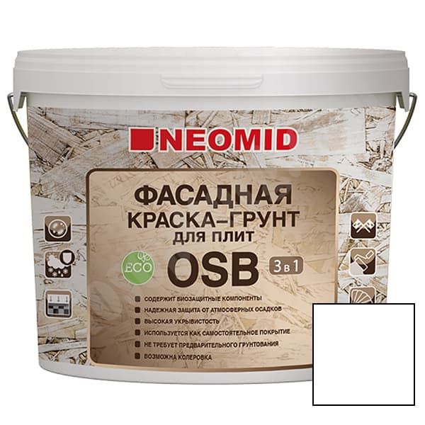 Грунт-краска для плит OSB Proff "Neomid", 14 кг С-000208262 NEOMID